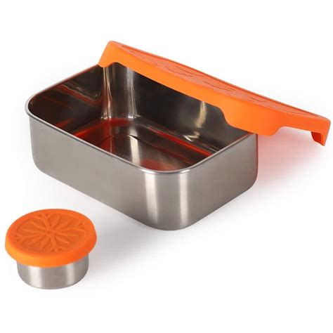 stainless steel lunch box with silicone lid|small stainless steel lunch containers.